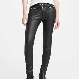 Rag & Bone Ryder Leather Skinny Pants